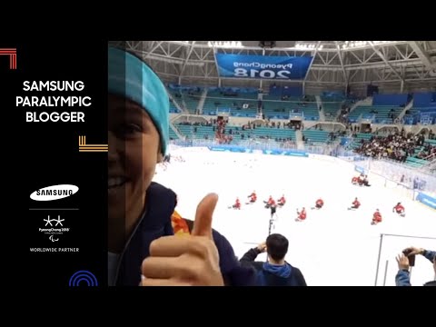 Aline Rocha | Para ice hockey, para se impressionar | Samsung Paralympic Blogger | PyeongChang 2018