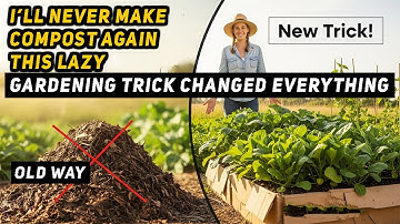 “I’LL NEVER MAKE COMPOST AGAIN—THIS LAZY GARDENING TRICK CHANGED EVERYTHING