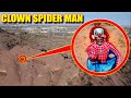 When you see a CLOWN dressed as SPIDER MAN ... DO NOT TRUST HIM!! (IMPOSTER)