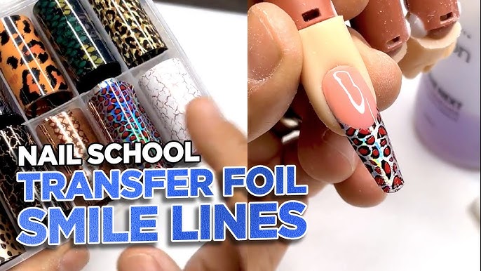 Nail School  Troubleshooting Transfer Foil on Nails 