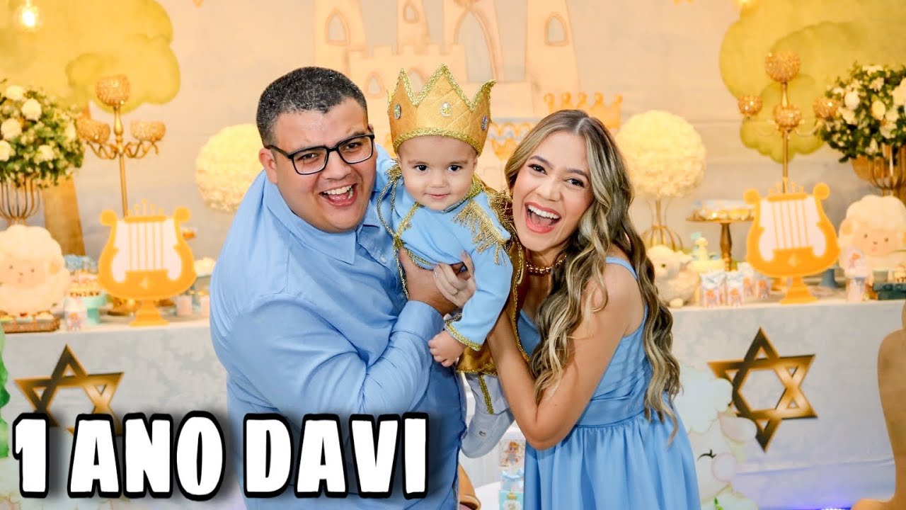 1 ANO DO DAVI 🩵 *sonho realizado*