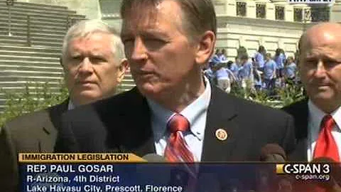 Rep. Paul Gosar on Senate Immigration Bill - 05/14/13