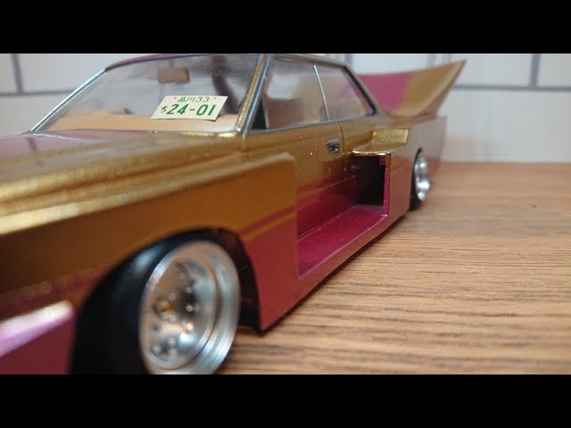 街道レーサー/グラチャン/アオシマ/1/24/Y30セドリック/シルエット完成