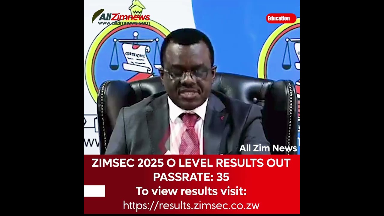 Zimse O Level Results Out with 35% Passrate, to view results visit 