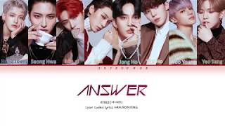 ATEEZ(에이티즈)- 'Answer' lyrics [Color Coded_Han_Rom_Eng]