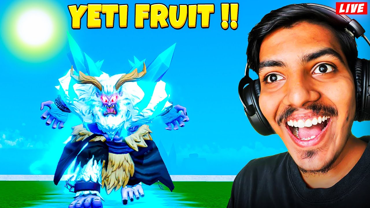 🔴Yeti Fruits Is Really GOOD ! | Blox Fruits LIVE - YouTube