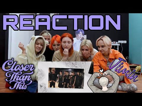 지민 (Jimin) 'Closer Than This' Official MV | REACTION