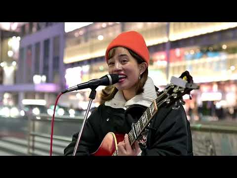 新宿路上ライブ。鱗 covered by Aibry @aibry6682