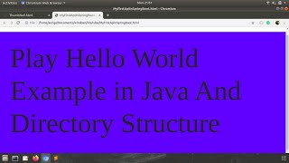 Play Hello World Example  Part-2(Project Directory Structure)
