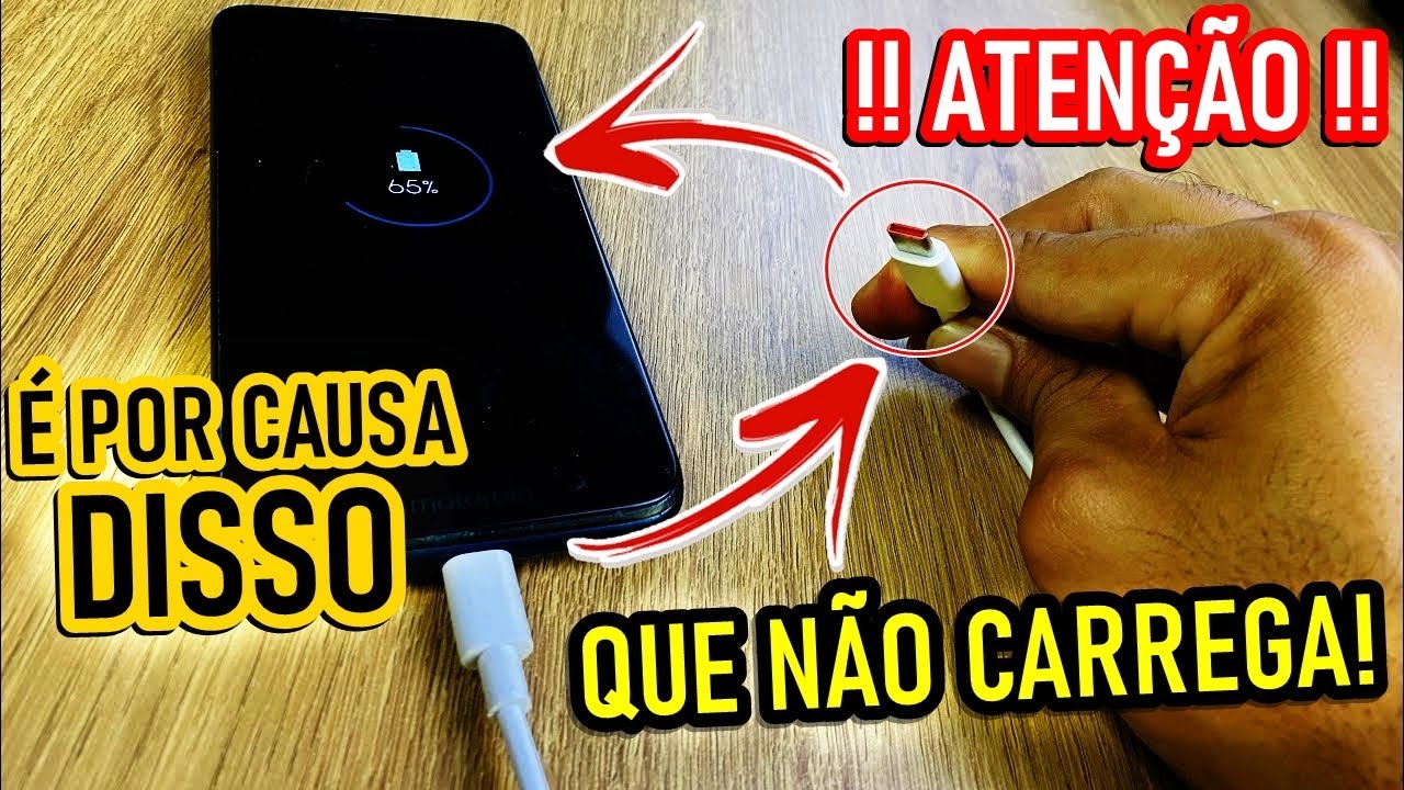 Celular Motorola não carrega? É POR CAUSA DISSO AQUI! Veja isso ...