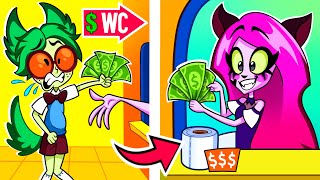 HOW TO MAKE MONEY || Rich VS Broke Student || Genius Hacks and Funny Situations by Teen-Z