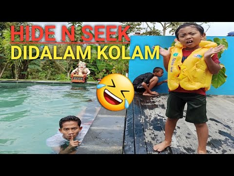 MAIN SEMBUNYI SEMBUNYIAN DIKOLAM RENANG, BOCIL PRANK HILANG BIKIN PANIK! | Mikael TubeHD