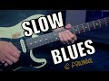 Slow Jazzy Blues Jam | Sexy Guitar Backing Track - C Minor