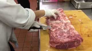 How to Clean a 0x1 Whole Striploin New York Strip