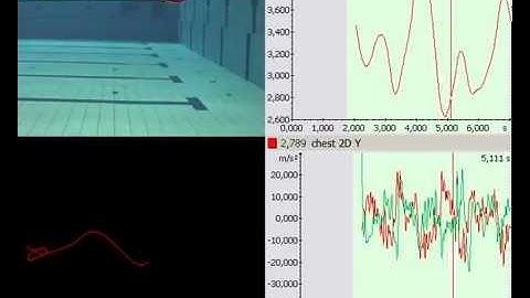 Swimming analysis with Simi Motion