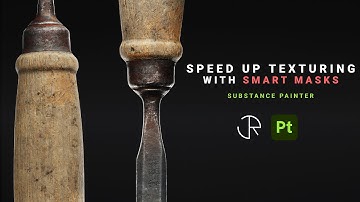 Speed Up Prop Texturing with Smart Masks Substance Painter Tutorial