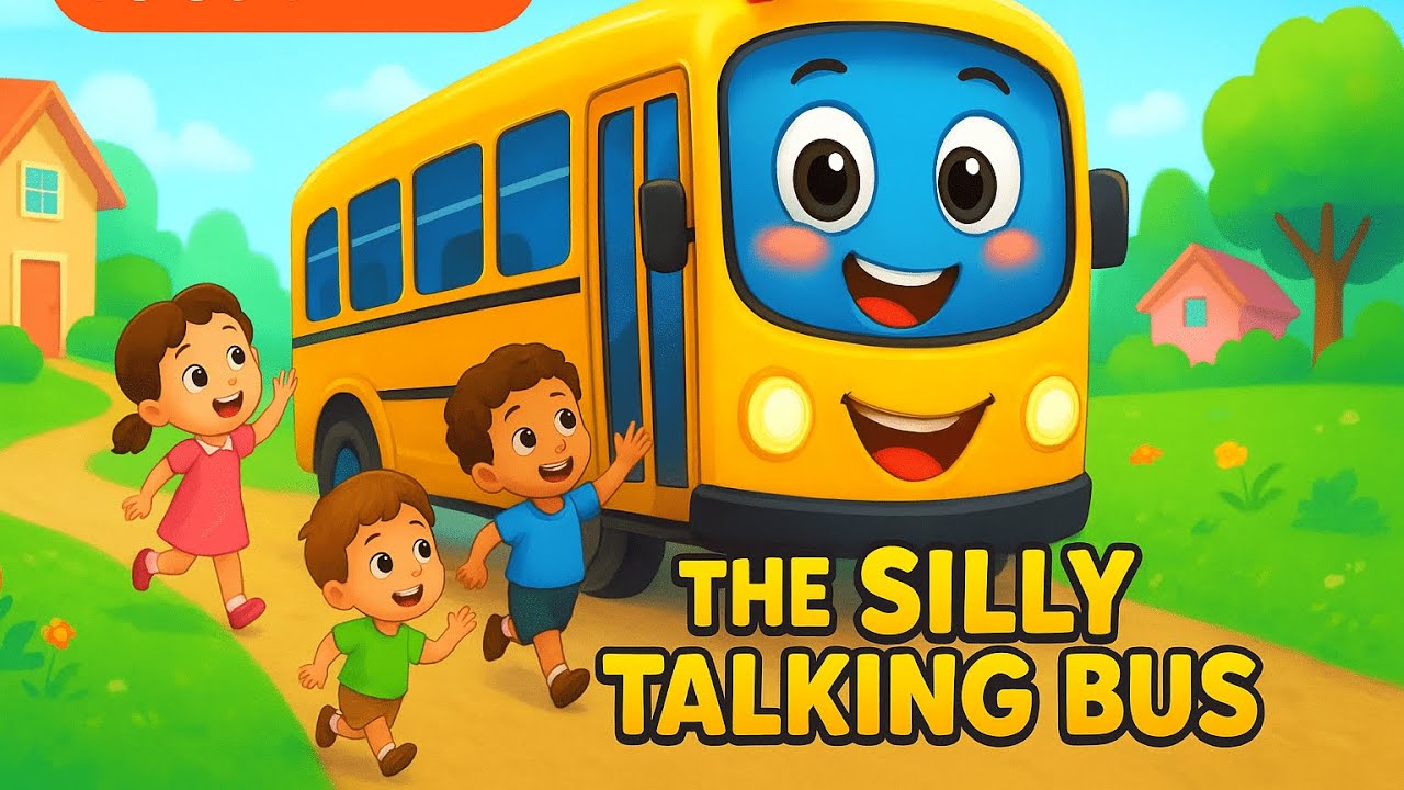 The Silly Talking Bus | kids nursery rhymes | kids songs | kids bed time story | cocomelon 