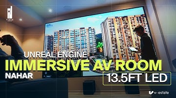 The Tech Behind Nahar Experience Center: An Immersive AV Room | Unreal Engine | Hafeez Contractor