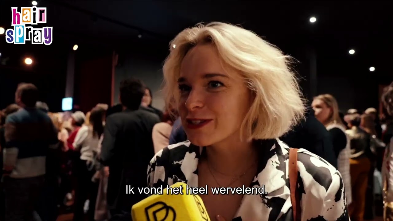 Dit was de première van 'Hairspray'