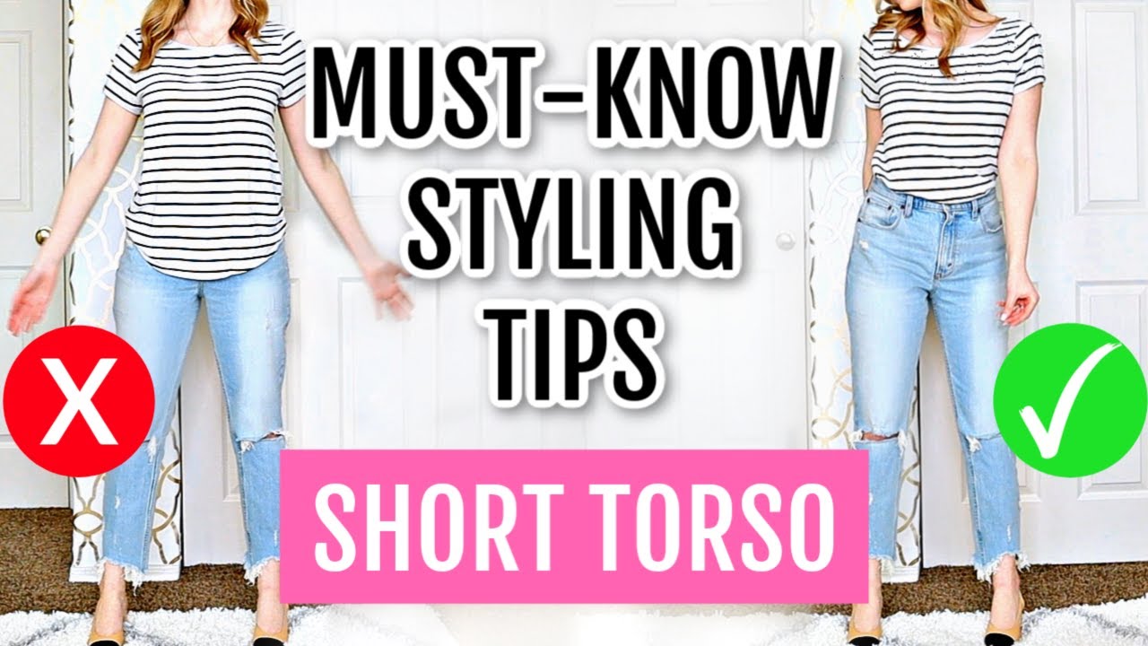 How to dress hourglass shape with short torso