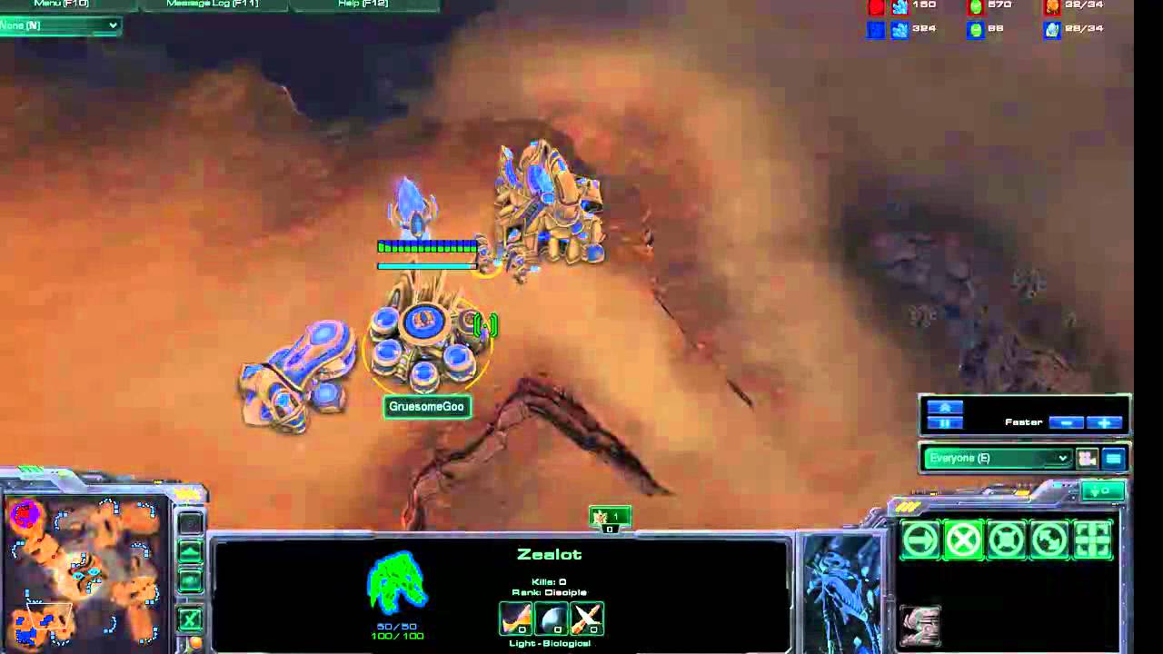Starcraft 2 Commentary - DarkDerrik [P] vs. JOHNNYFIVE [Z] on Slag Pits