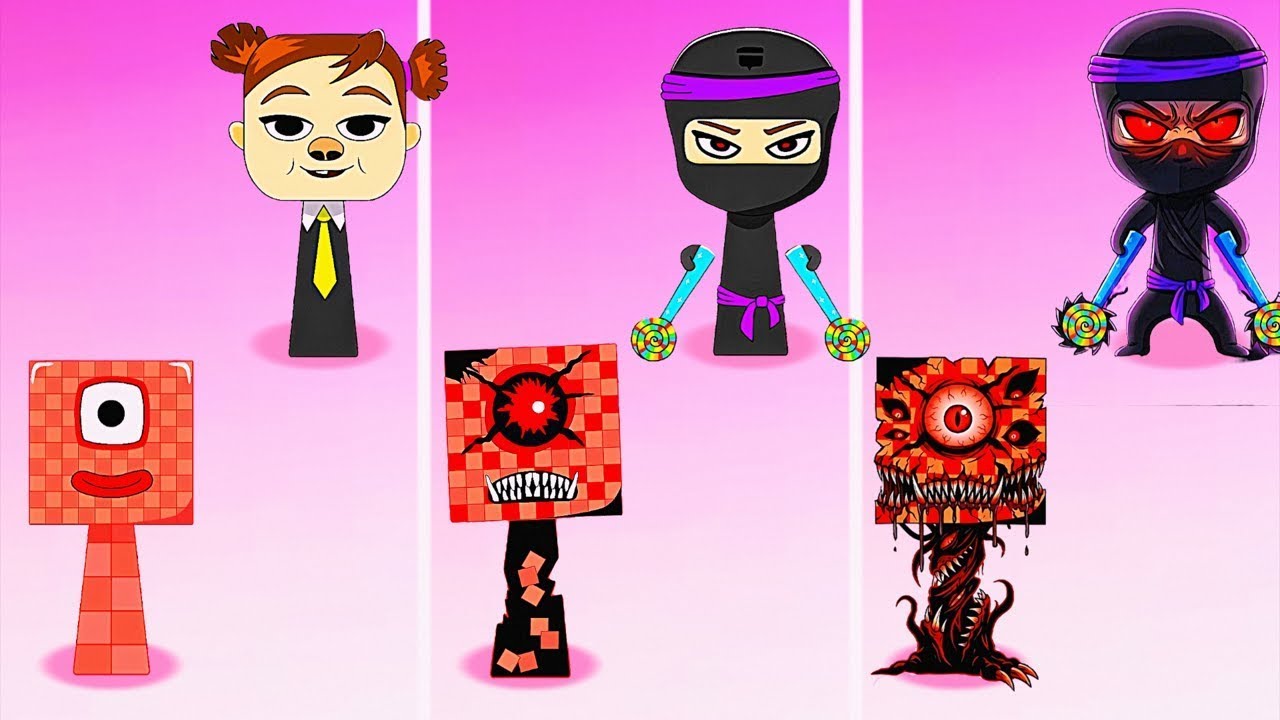 NEW Sprunki OC - One Hundred & Tina Templeton Phase 4 