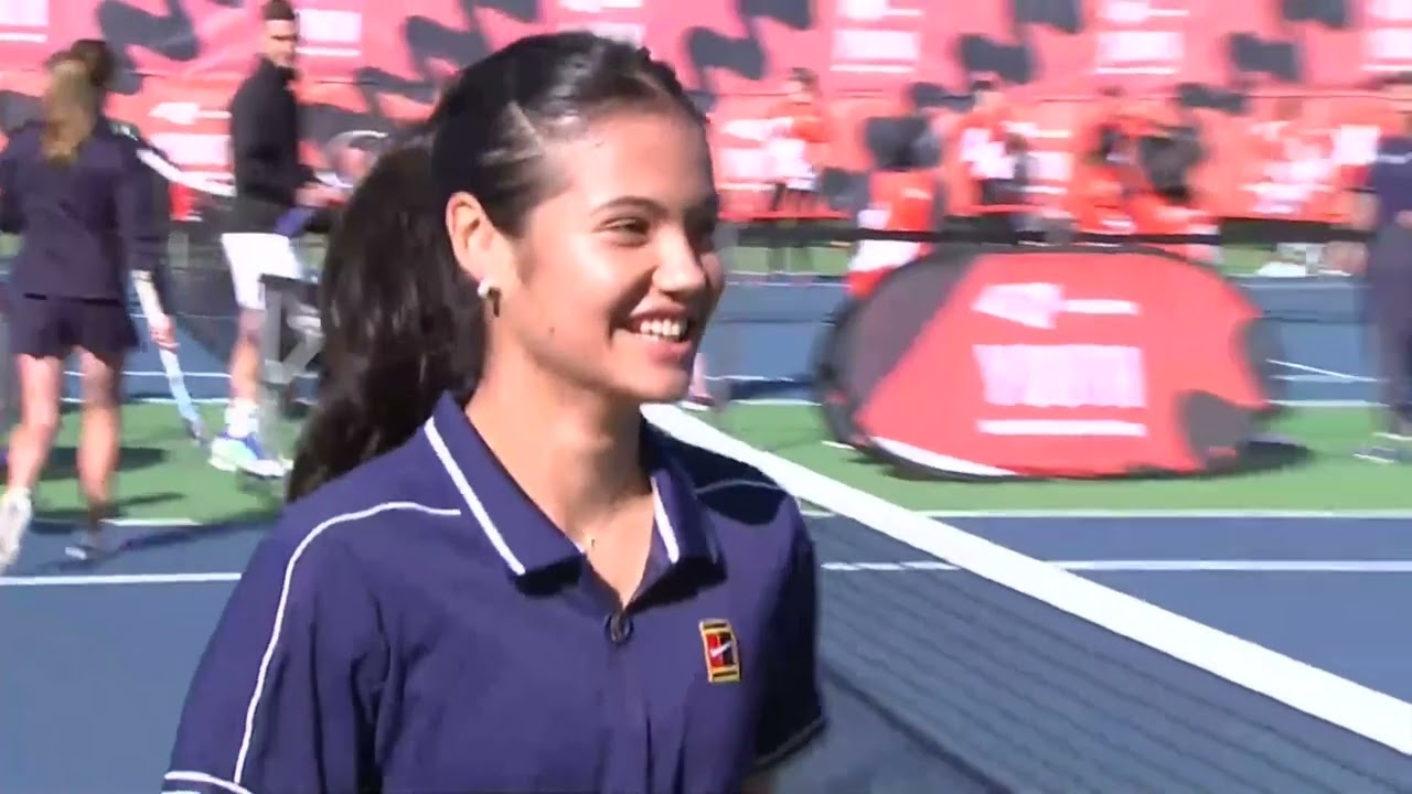 FILE: Emma Raducanu expected to be fit for Wimbledon after side strain scare