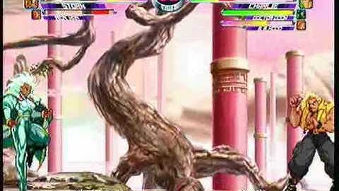 MvC2 Online (360): wolverine master (Storm/IM/Ruby) vs Brett (Cha/Hood/Doom) 14 .:5.13.10:.