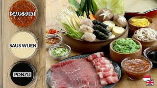 ISTIMEWA! Tiga Saus Spesial: Resep SHABU-SHABU Ala Resto [100% Bahan Lokal]