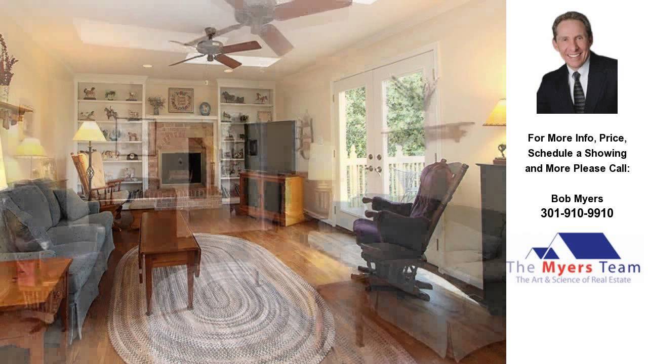 14401 Chrisman Hill Drive, Boyds, MD Presented by Bob Myers.