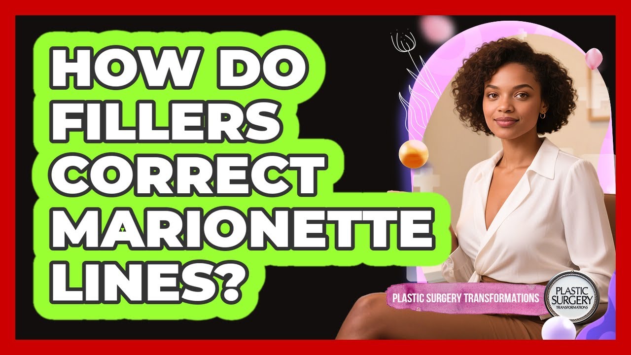 How Do Fillers Correct Marionette Lines?