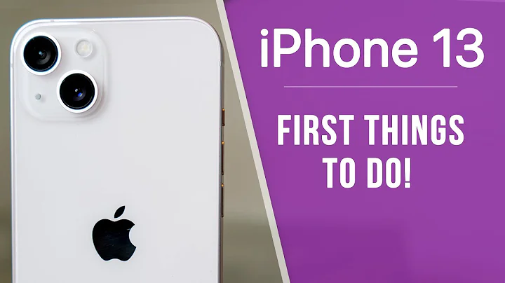 iPhone 13 - First 17 Things To Do! - DayDayNews