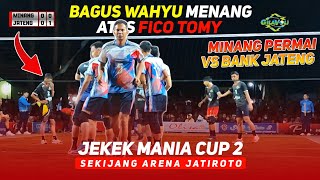 Fico Tomy Tak Berkutik! Minang Permai Kalah atas Bank Jateng - JEKEK MANIA 2 - SET 1