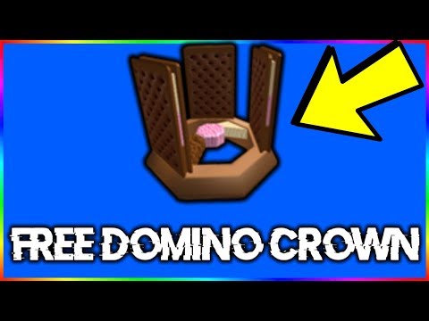 New Roblox Ice Cream Domino Crown How To Get Youtube - roblox ice cream domino crown promo code how to get free