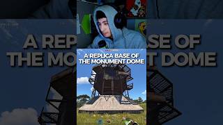Someone built a REPLICA BASE of the monument DOME!! 🔥 #86tapia #gaming #rust #twitchstreamer