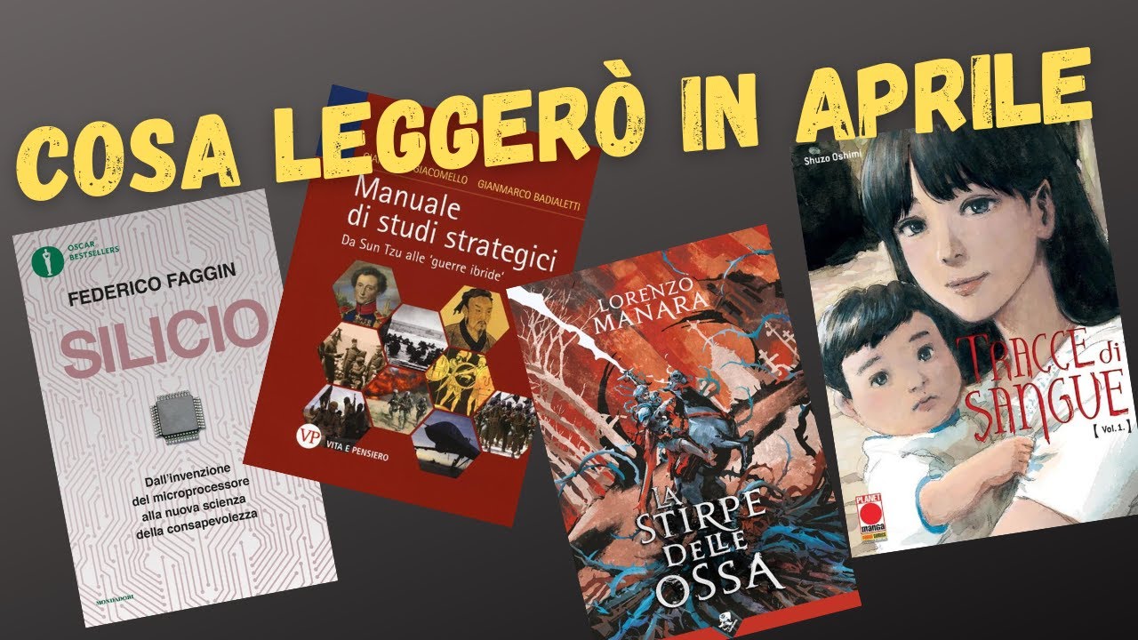 TBR Aprile 2023. I libri che vorrei leggere questo mese (saggistica, fantasy e manga)