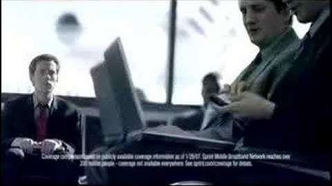 Sprint TV Commercial: Connectile Dysfunction