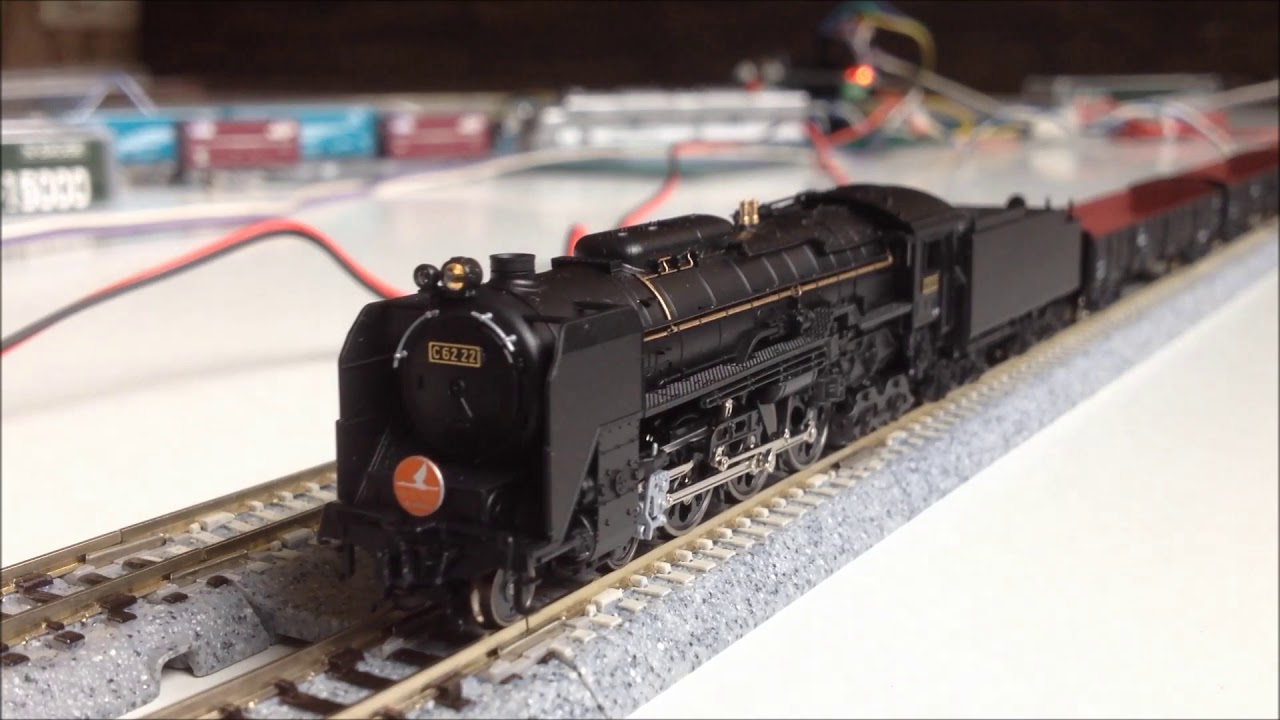 NScale Kato C 62 Steam Nscale model YouTube
