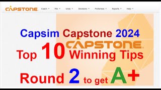 Capsim Capstone Guide Round 2 - Free Winning Guide and Tips - Capsim Guide - Round 2
