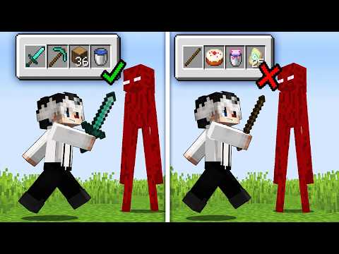 Minecraft Dar Inventarul = Random