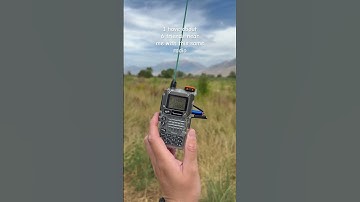 Quansheng UV-K5 #morsecode #hamradio