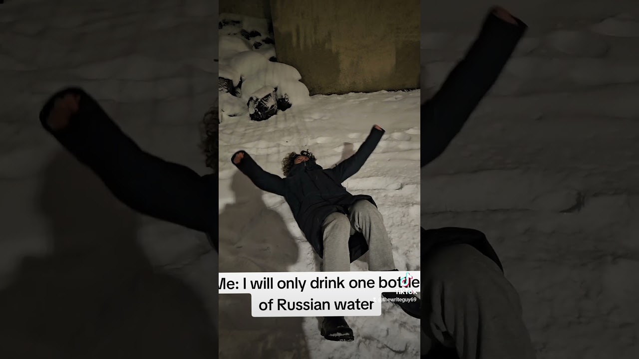 Don't drink Russian magical water on Christmas 