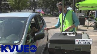 Cases over Texas governor’s mail-in ballot drop-off restrictions to be heard Thursday | KVUE