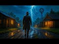 A Stormy Night in Valentin | Rain and Thunder sound for Deep Sleep | RDR2 ASMR
