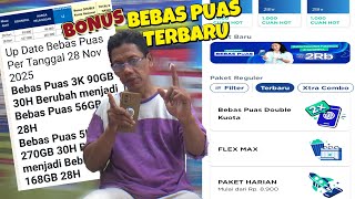 Paket Bebas Puas Xl Terbaru I Perubahan Bonus Triple Kuota Menjadi Double Kuota
