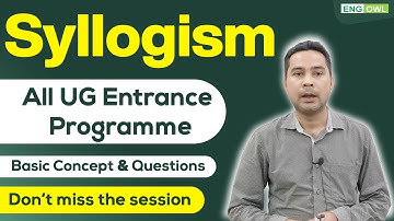 Syllogism - Logical Reasoning - DU JAT | BBA | BCA | BJMC | B.COM(H) | B.ED | CUCET | JAMIA