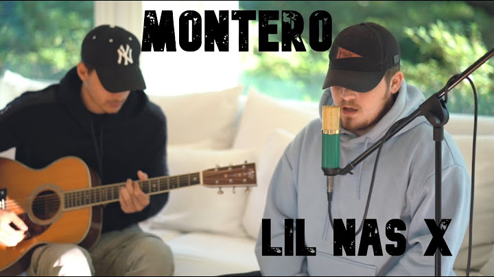 Montero (Call Me By Your Name) Acoustic version - Acoustic performance video thumbnail