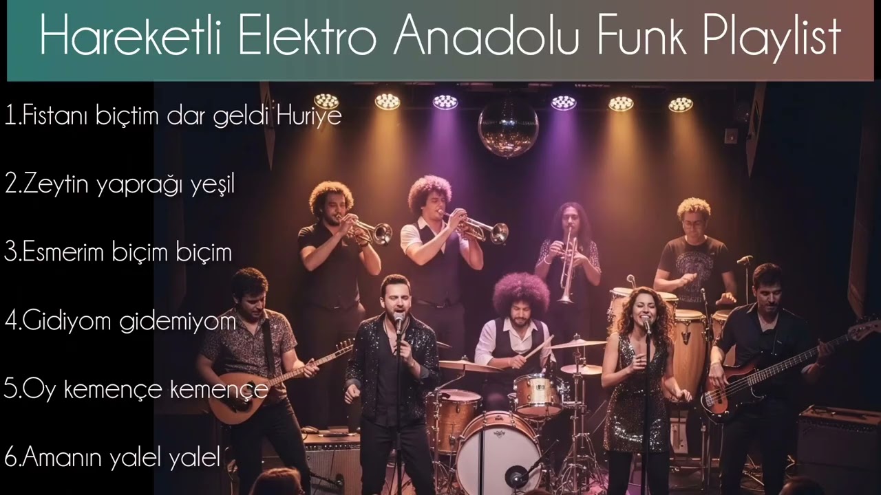 ¶ Hareketli Türküler Elektro Anadolu Funk Playlist ¶