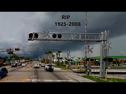 Big Railroad Crossing & Abandoned Train Tracks Removed