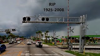 Big Railroad Crossing & Abandoned Train Tracks Removed